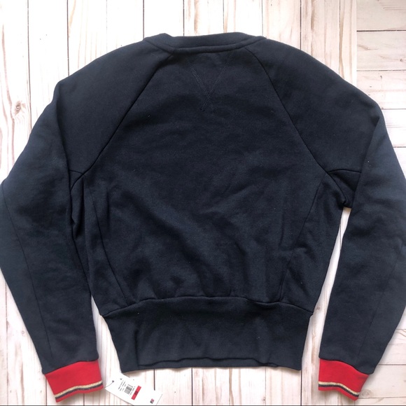 Tommy Hilfiger Cropped Sweatshirt NWT - Picture 2 of 5